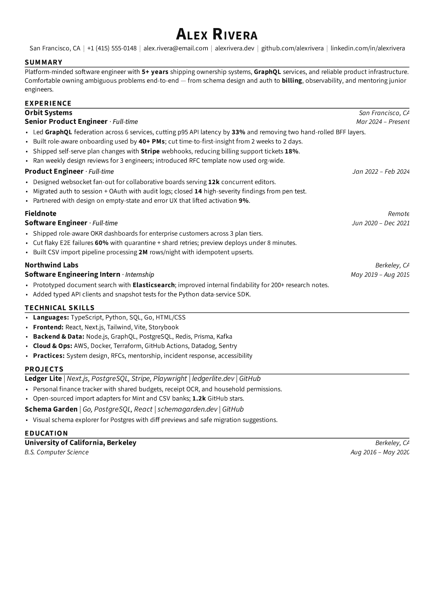 Engineering Compact preview