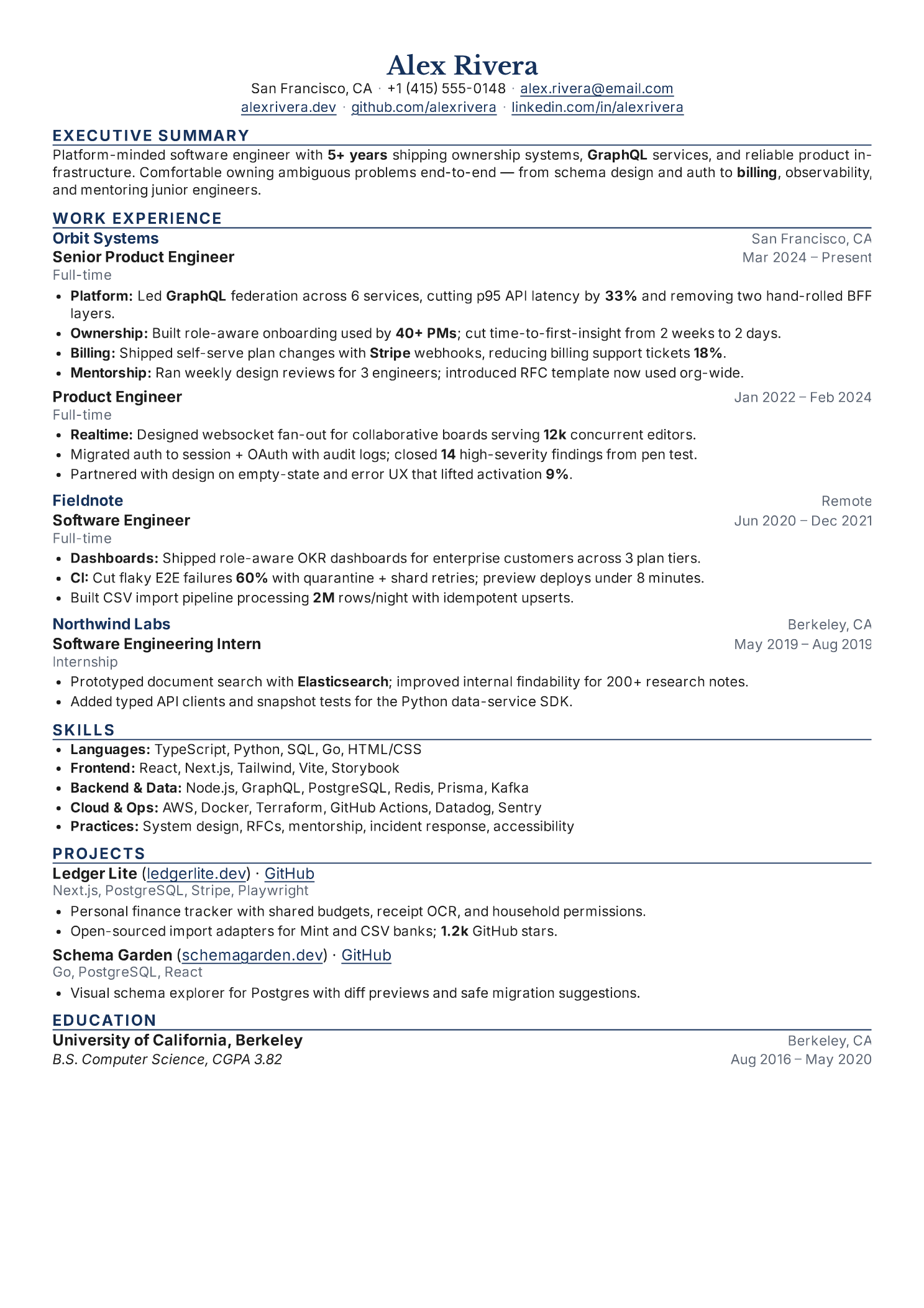 Navy Centered preview